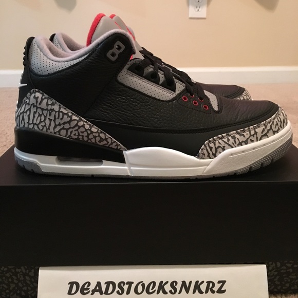 Nike Air Jordan 3 Retro OG "Black Cement" - Picture 2 of 7